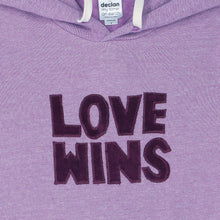 Load image into Gallery viewer, Unisex Love Wins Fleece Hoodie