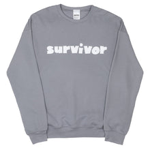 Load image into Gallery viewer, Unisex Survivor Crew Fleece