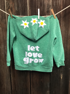 Infant Let Love Grow Fleece Jacket