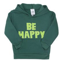 Load image into Gallery viewer, Kids' Be Happy Fleece Hoodie