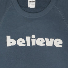Load image into Gallery viewer, Unisex Believe French Terry Sweatshirt Tee