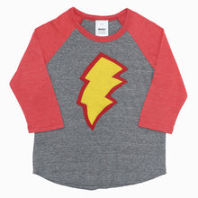 Load image into Gallery viewer, Kids' Bolt Baseball Tee