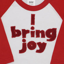 Load image into Gallery viewer, Kid’s I Bring Joy Baseball Tee