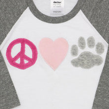 Load image into Gallery viewer, Kids' Animal Lover Baseball Tee