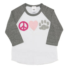 Load image into Gallery viewer, Kids' Animal Lover Baseball Tee