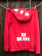 Load image into Gallery viewer, Unisex Be Brave Fleece Jacket
