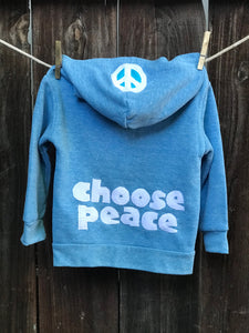Kids' Choose Peace Fleece Jacket