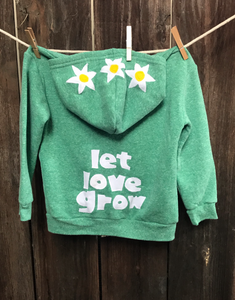 Kids' Let Love Grow Fleece Jacket