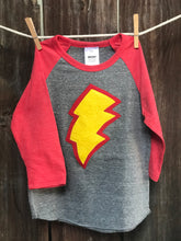 Load image into Gallery viewer, Kids' Bolt Baseball Tee