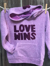 Load image into Gallery viewer, Kids' Love Wins Fleece Hoodie