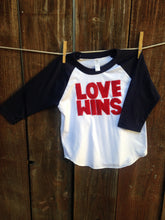 Load image into Gallery viewer, Unisex Love Wins Baseball Tee