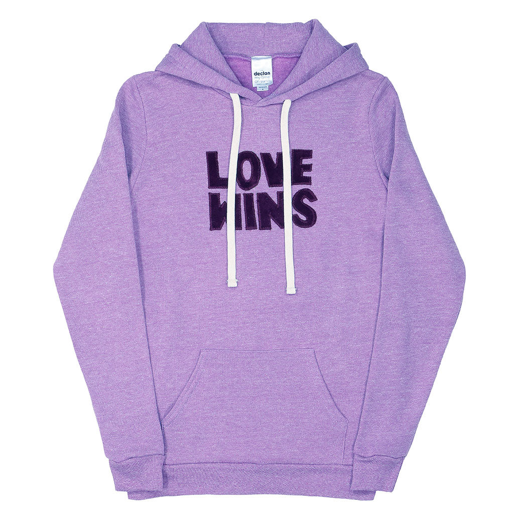 Unisex Love Wins Fleece Hoodie