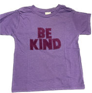 Kid's Be Kind Purple Tee