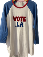 Unisex Vote, La Baseball Tee