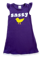 Kids' Sassy Chick Flutter Sleeve Dress