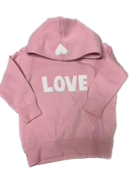 Kids Love Fleece Hoodie