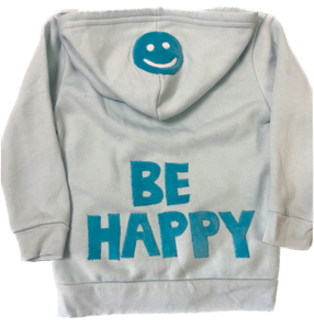 Kid's Be Happy Fleece Sweatshirt