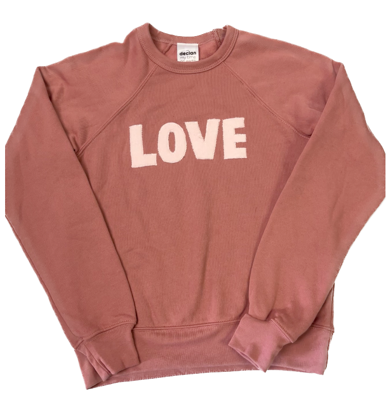 Kid's Love Fleece Sweatshirt