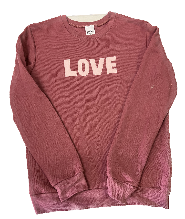 Unisex Love Fleece Sweatshirt