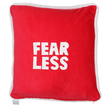 Load image into Gallery viewer, AWEOME/FEAR LESS Velour Pillow
