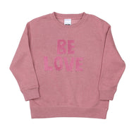 Kid's Be Love Fleece Sweatshirt