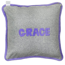 Load image into Gallery viewer, FAITH/GRACE Velour Pillow
