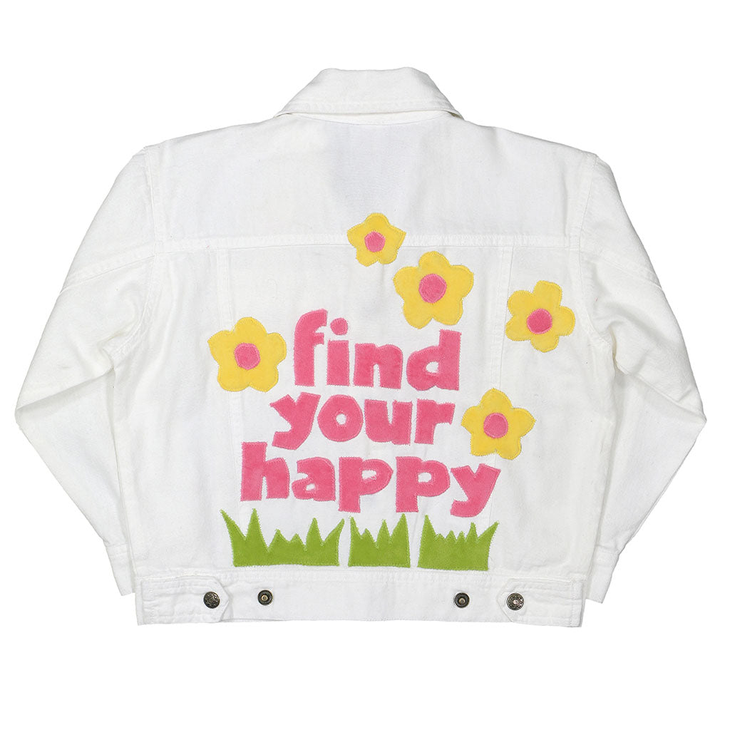 Kids Find Your Happy Linen Jacket