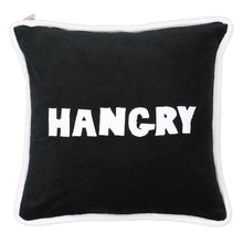 Load image into Gallery viewer, HANGRY/relax Velour Pillow
