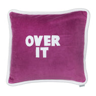 OVER IT/HOPE Velour Pillow