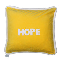 Load image into Gallery viewer, OVER IT/HOPE Velour Pillow
