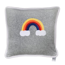 Load image into Gallery viewer, LOVE WINS/RAINBOW Velour Pillow
