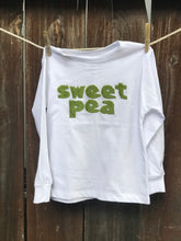 Load image into Gallery viewer, Kids&#39; Sweet Pea Long Sleeve Tee
