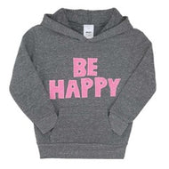 Kids' Be Happy Fleece Hoodie