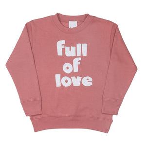 Kids Full of Love Fleece Sweatshirt