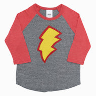 Kids' Bolt Baseball Tee