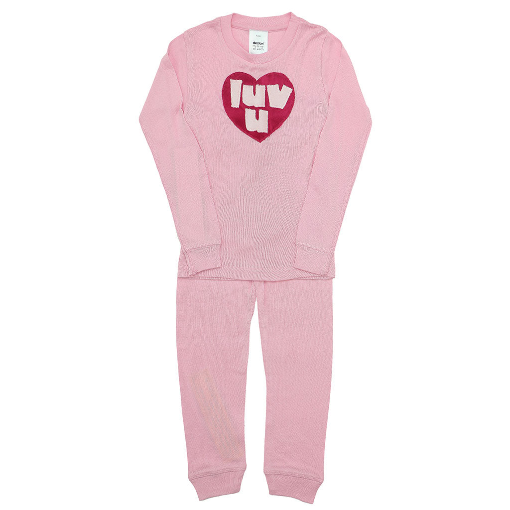 Kids' Candy Heart Pajamas