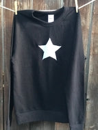 Unisex Star French Terry Sweatshirt Tee