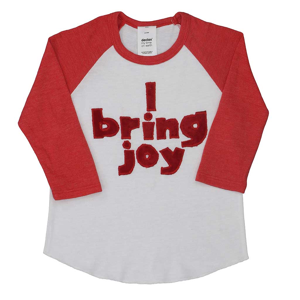 Unisex I Bring Joy Baseball Tee