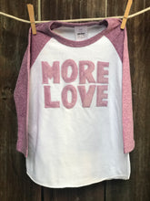 Load image into Gallery viewer, Kids&#39; More Love Baseball Tee
