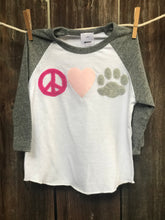 Load image into Gallery viewer, Infant Animal Lover Baseball Tee
