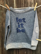 Kids' Let It Be  Long Sleeve Tee