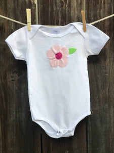 Infant Poppy Flower Onesie