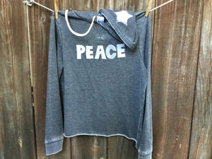 Women's Peace Hoodie Tee