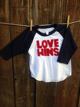 Load image into Gallery viewer, Unisex Love Wins Baseball Tee
